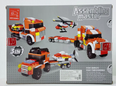 Конструктор AUSINI 25624 (12/2) “Assembling Master”, 3в1, 312 деталей, у коробці , шт Київ