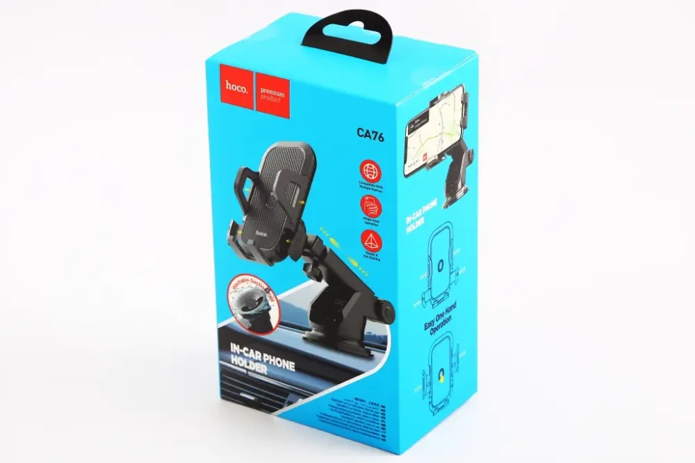 Подставка под телефон на присоске телескоп. Hoco CA 76 Винница - изображение 3