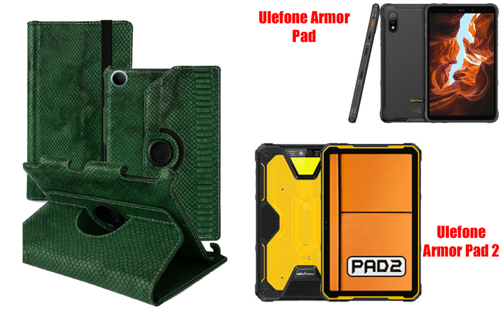 Чехол Spinner360 для планшета Ulefone Armor Pad, цвет Klasika Reptyliya Киев - изображение 1