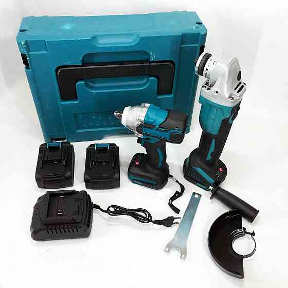 Набір 2 в 1 шуруповерт + гайковерт в валізі FO-626 2 акумулятори Київ