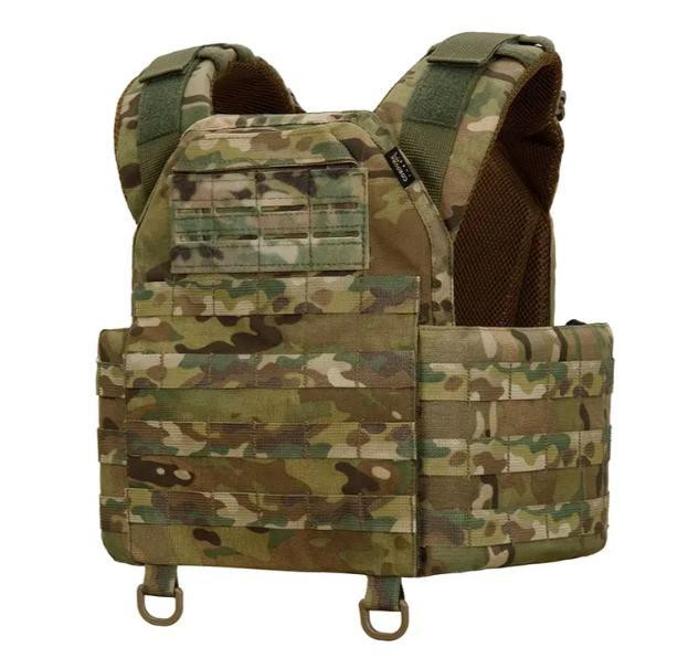 Військова плитоноска мультикам wamor gen3 promax тактична з 3 підсумками в комплекті на швидкому скиді Одеса - фото 2