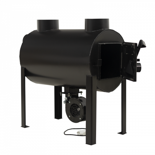 Піч буржуйка булер'ян Екожар Про 203 ПЛЮС з вбудованим вентилятором Київ - фото 2