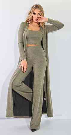 Костюм із джерсі трійка з топом (44) Київ