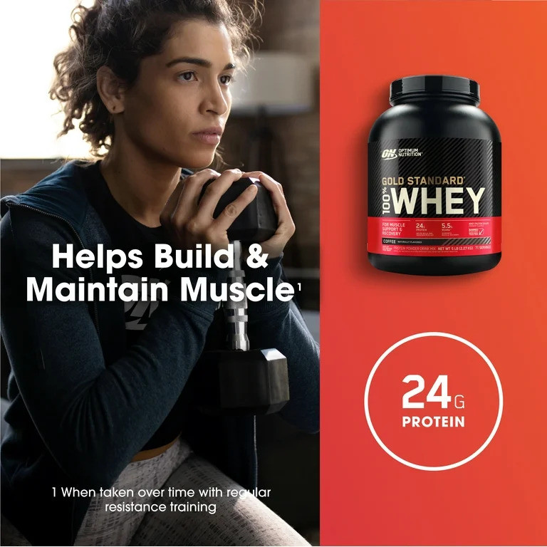 Протеин Optimum Nutrition 100% Whey Gold Standard 2,3 kg (Coffe) Луцк - изображение 3