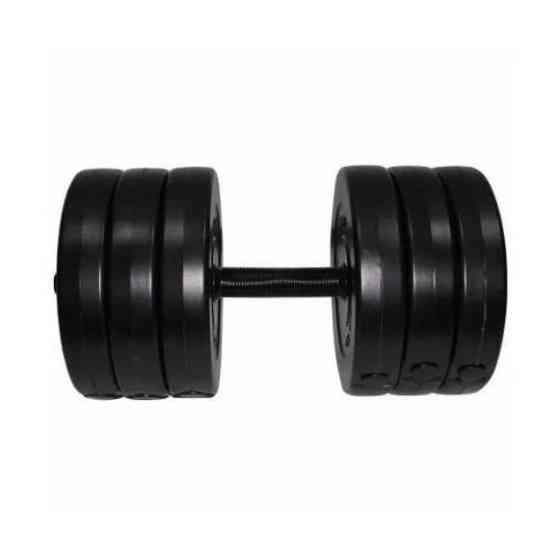 Гантель наборная композитная в пластиковой оболочке Rock pro 15,5 кг NE-PL-G-015 Винница