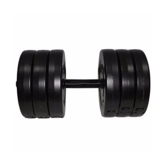 Гантель наборная композитная в пластиковой оболочке Rock pro 15,5 кг NE-PL-G-015 Винница - изображение 2