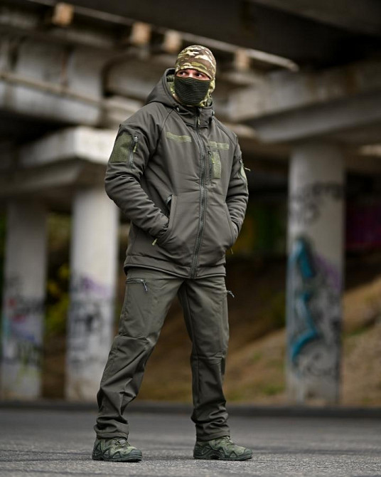 Зимовий тактичний костюм gamma original олива ПП8165 Одеса - фото 3