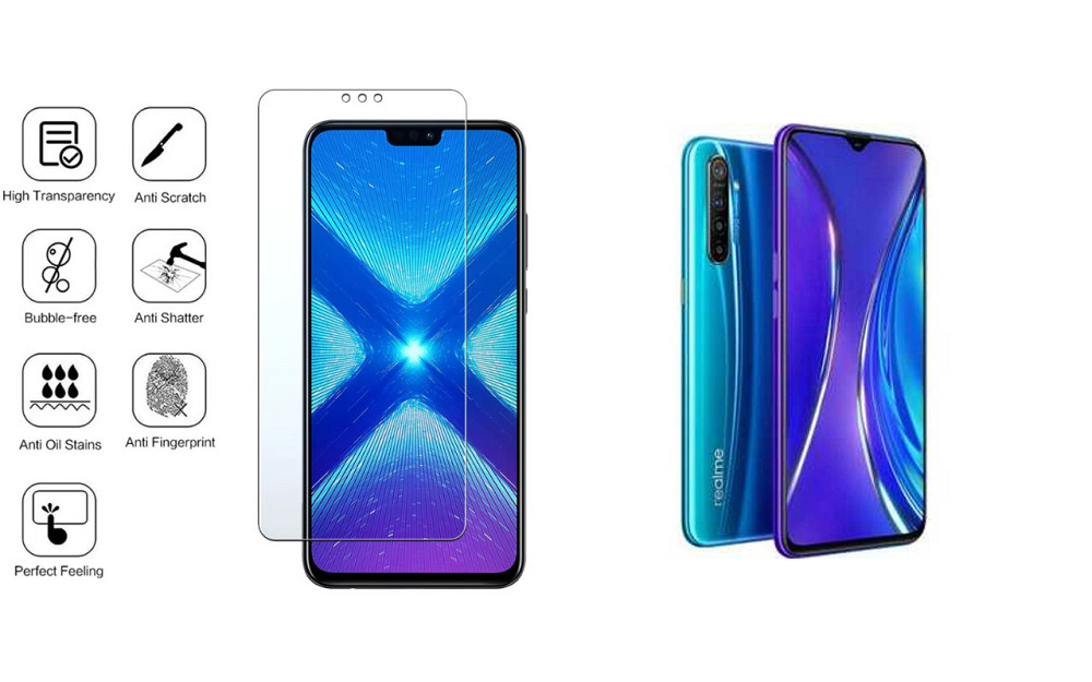Защитное стекло NeoGlass для Realme XT – ультрапрозрачное и устойчивое Киев - изображение 4