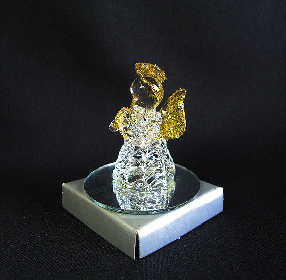 Фігурка зі скла Ангел Київ - фото 1