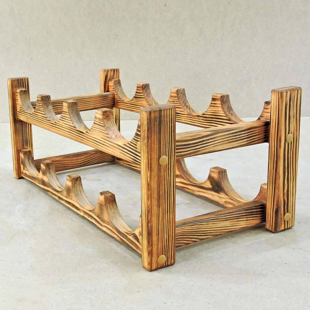 Настільна винна полиця "Семінол" трюфель Миколаїв - фото 3