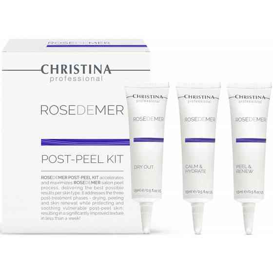 Набір для постпілінгового догляду (3 препарати) Christina Rose De Mer Post-Peel Kit Дніпро