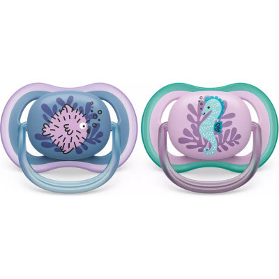 Пустышка Philips AVENT Ultra Air, 6-18 міс. 2 шт (SCF085/61) Винница - изображение 1