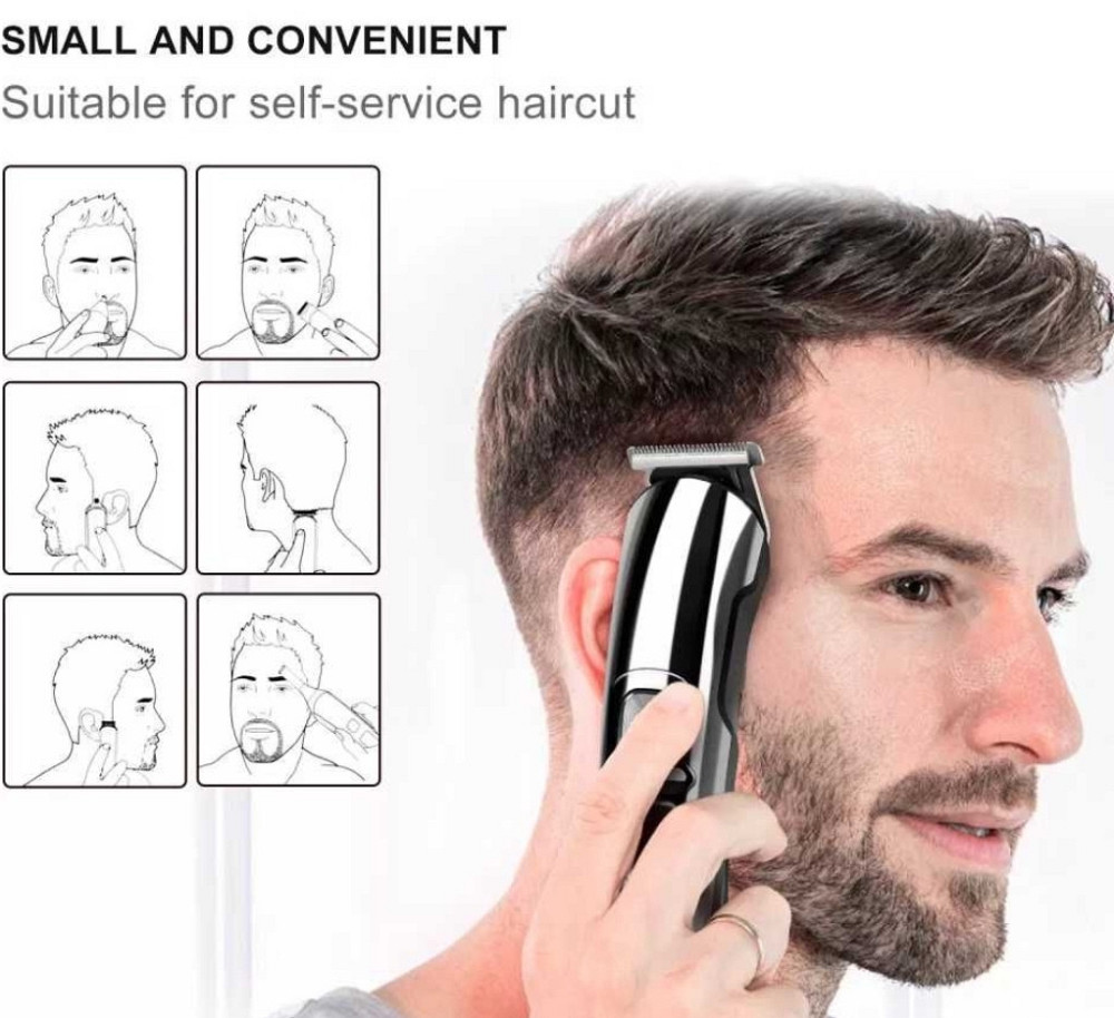 Безпровідна, професійна машинка для стрижки волосся, тример 16в1. Харків - фото 1