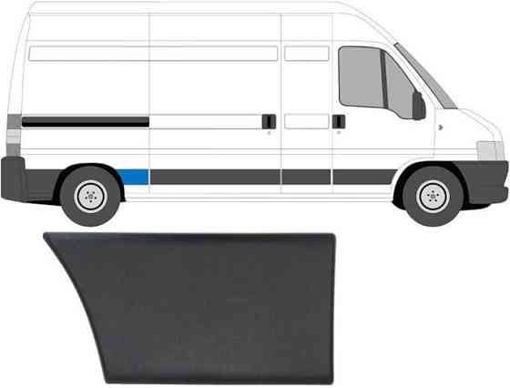 Накладка крила GP Fiat Ducato 2 Тип 244 права (735306249) Київ