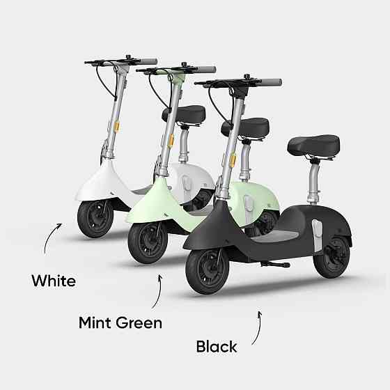 Електросамокат з сидінням OKAI Ceetle PRO EA10C Black 10', 350(900)W, 25Km/h, 10.4Ah, 55Km, 20%, NFC, App, 29kg Киев