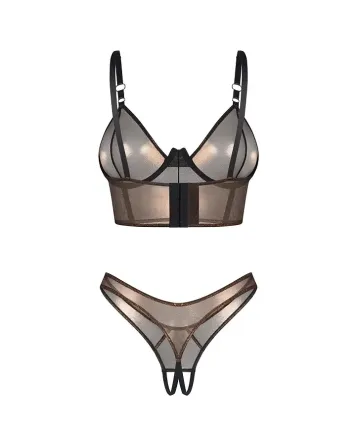 Комплект Obsessive Soranna top & crotchless thong S/M Львов