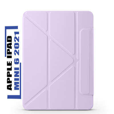 Чехол для планшета BeCover Ultra Slim Origami Magnetic Apple iPad Mini 6 2021 Purple (712946) Винница - изображение 1