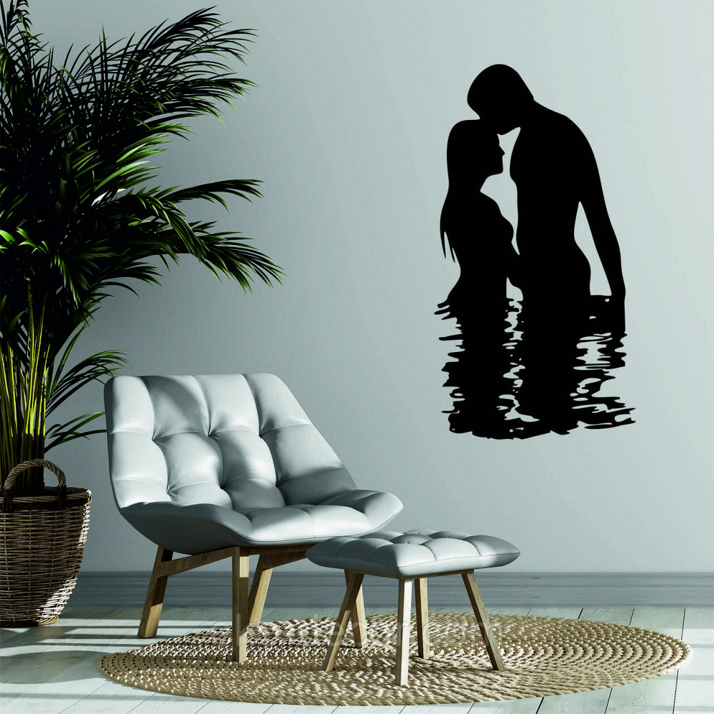 Декоративное настенное Панно «Он и Она», Декор на стену 90*48 см, Черный Киев - изображение 5