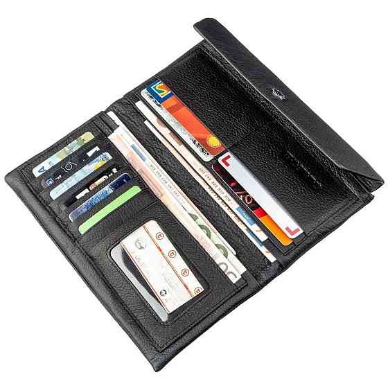 Незаурядный женский клатч ST Leather 18842 Черный Киев