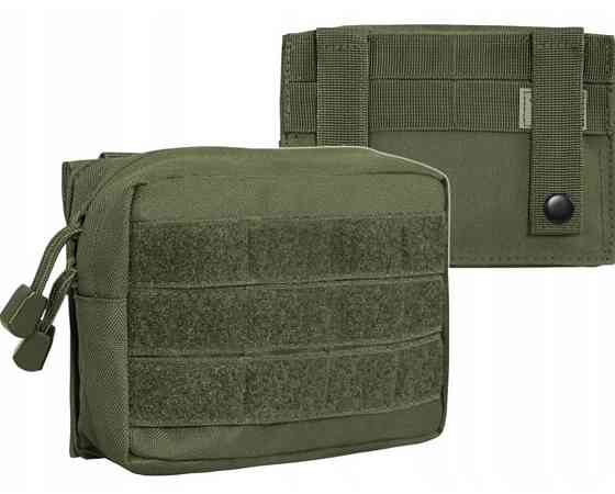 Тактический Подсумок 1 литра с системой Molle Mil-Tec от Sturm (13487001) Olive Нововолынск