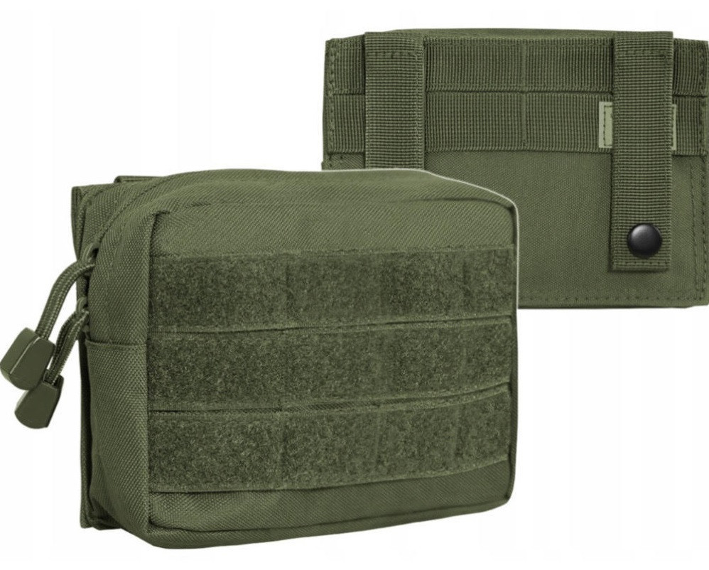 Тактичний Підсумок 1 літра із системою Molle Mil-Tec від Sturm (13487001) Olive Нововолинськ - фото 1