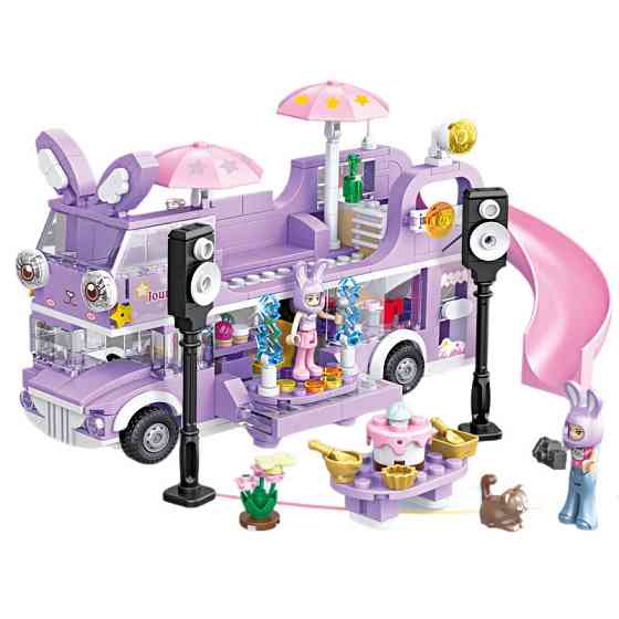 Конструктор Chaobao Звездный кролик автобус, 486 деталь Киев