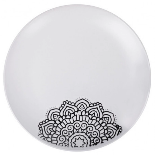 Тарілка обідня Kora 25см 6531540 білий LIMITED EDITION Житомир