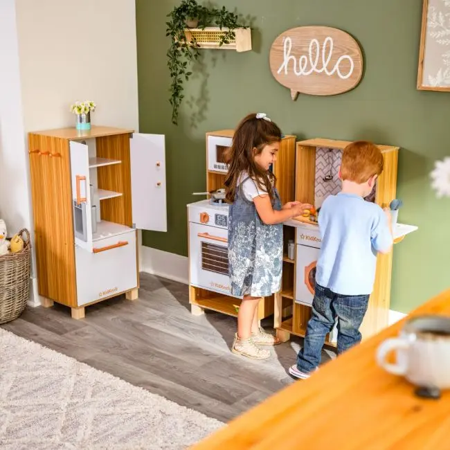 Дитяча дерев'яна ігрова кухня Avko Равенна Kidkraft звукові та світлові ефекти (40020372) для дітей Київ - фото 5