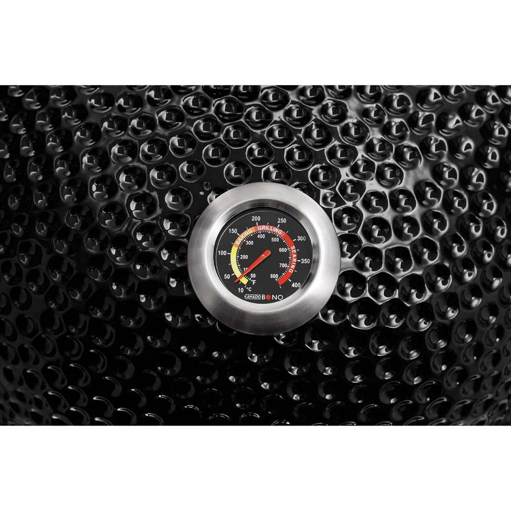 Керамический угольный гриль Kamado Bono Grande Ø 59 см черный TQ0023ALLIN Код: 013912 Ровно - изображение 8