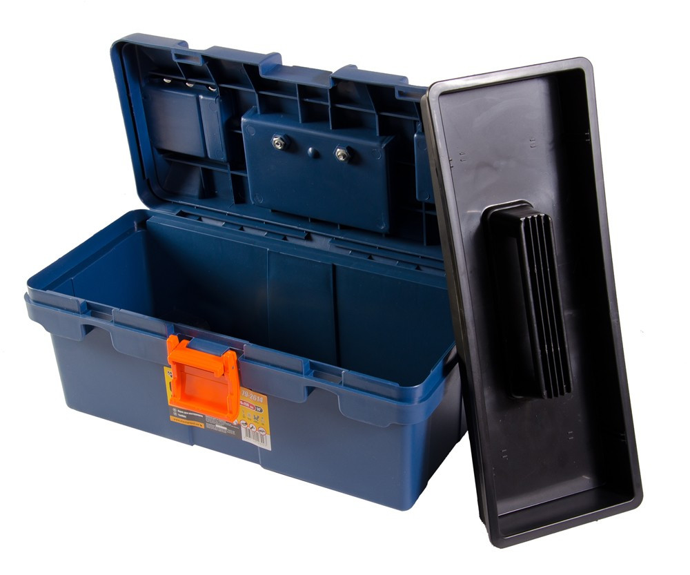 MASTERTOOL Скриня для інструментів MASTERTOOL з пластиковими замками органайзери 14" 345х170х15 Киев - изображение 3