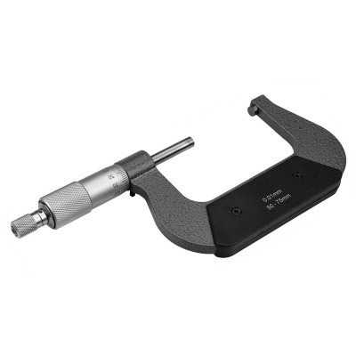 Мікрометр Neo Tools з верн'єром 50-75 мм, ±0.01 мм/м (75-022) Вінниця - фото 2