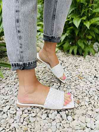 Meideli Шльопанці жіночі MEIDELI 231-22 білі (літо, еко-шкіра) (5086) 36-41 Коломия