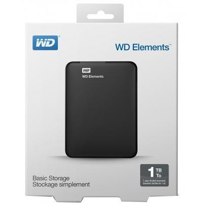 Внешний жесткий диск 2.5" 1TB WD (WDBUZG0010BBK-WESN) Винница - изображение 6