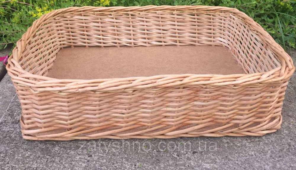 Лоток плетеный  из лозы для хранения овощей/корзина из лозы плетеная/корзина для овощей Киев - изображение 9