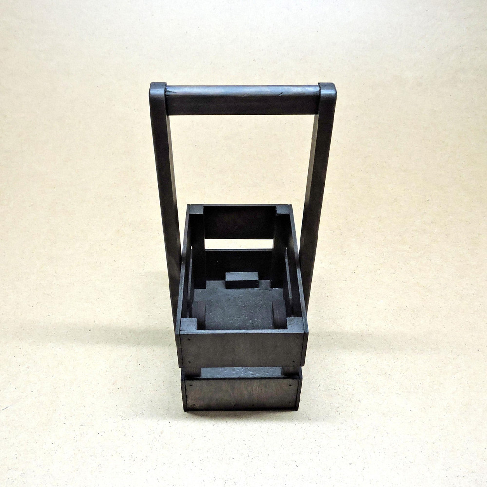 Подарунковий кошик "Шеллі 12х20" венге Миколаїв - фото 7