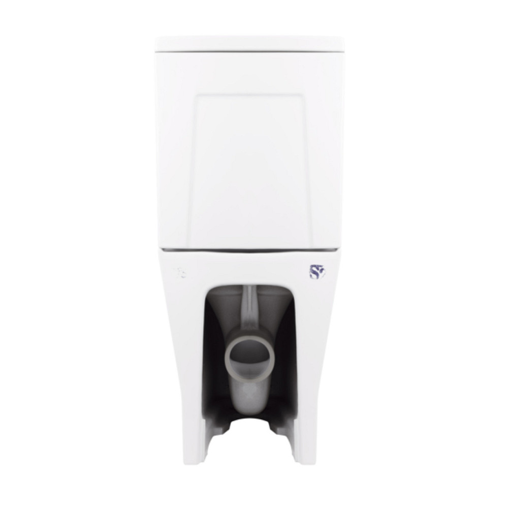 Унітаз-компакт Qtap Cardinal Ultra Quiet безобідковий із сидінням Soft-close QT04222168AUQ3W Київ - фото 7