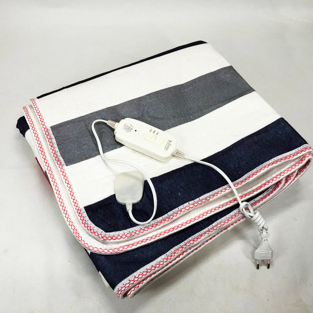 Електропростирадло 150х120 см тепле електро простирадло ковдра з підігрівом смужка RH-81 Львів - фото 7