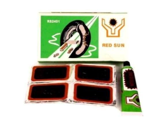 Ремкомплект камеры (прямоугольные латки, клей) -2 Мукачево - изображение 1