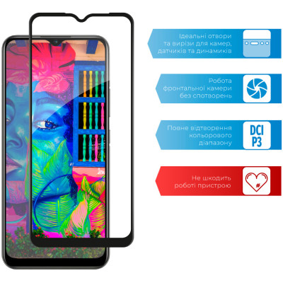 Стекло защитное ACCLAB Full Glue Realme C25Y (1283126542350) Винница - изображение 4