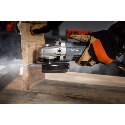 Шліфувальна машина Graphite Energy+ 18V, 125мм, 9200об/хв, 2.28кг (без АКБ та ЗП) (58GE142) Вінниця - фото 10
