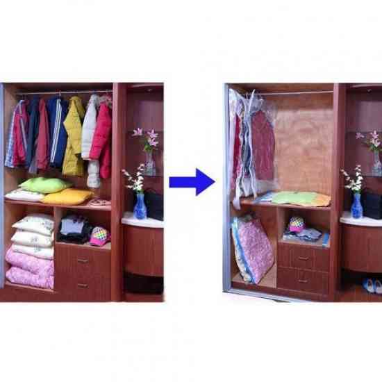 Вакуумный пакет для хранения вещей 70x100 см Винница