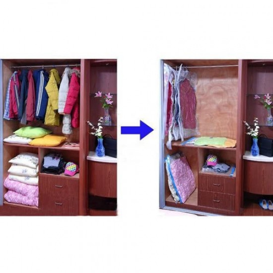 Вакуумный пакет для хранения вещей 70x100 см Винница - изображение 3