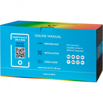 Система жидкостного охлаждения Arctic Liquid Freezer II 280 A-RGB (ACFRE00106A) Винница - изображение 8