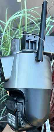 Качественная камера видеонаблюдения 8мп WIFI PTZ ICSee две камеры. Харьков