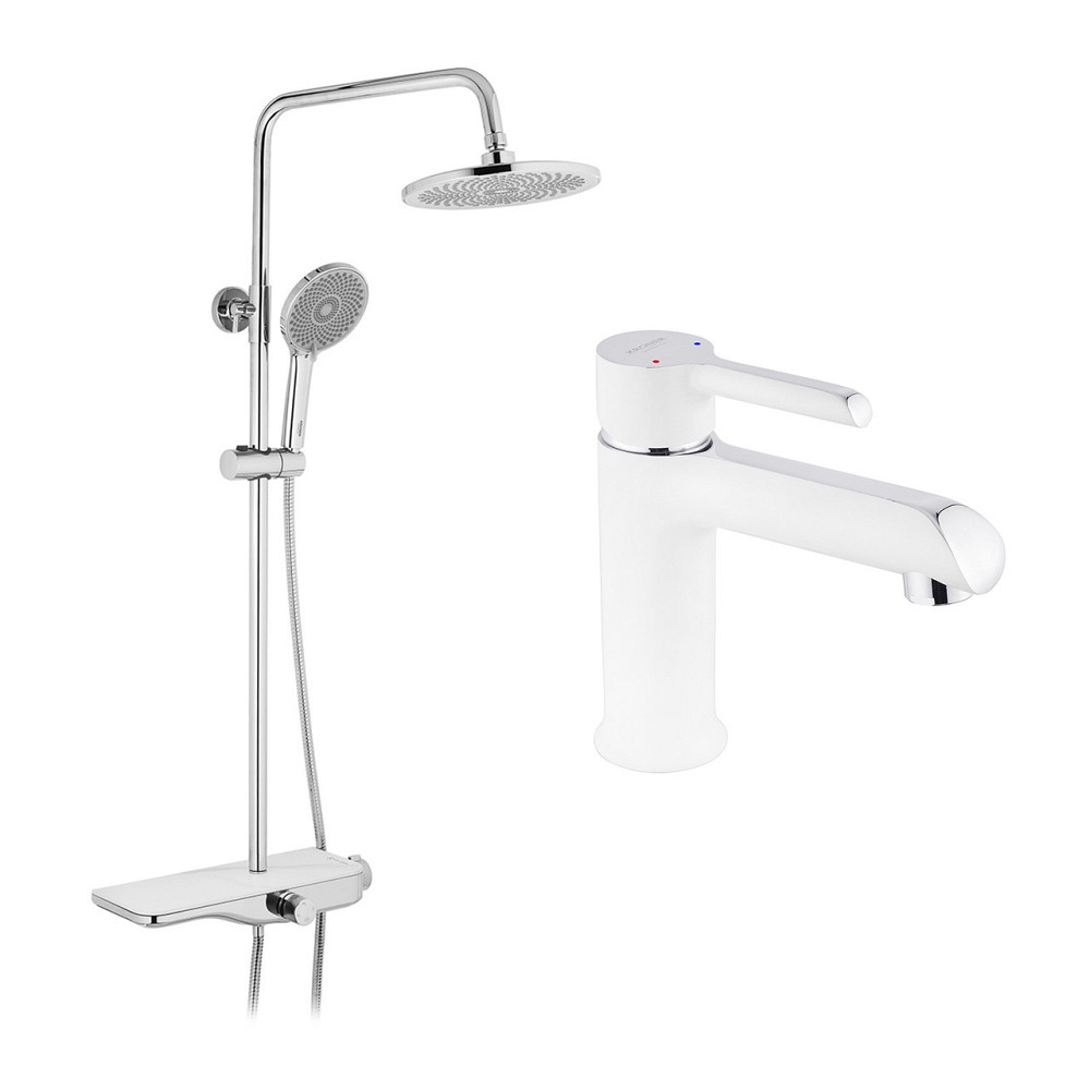 Набор 2 в 1 душевая система Kroner Armada-W065 + смеситель Essen-W010 Киев - изображение 1