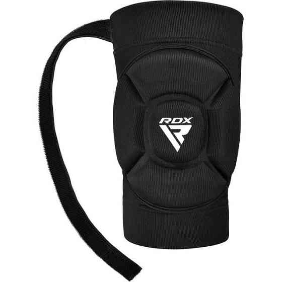 Наколінники спортивні RDX Hosiery Knee Foam K5 Black/White S (пара) Каменское
