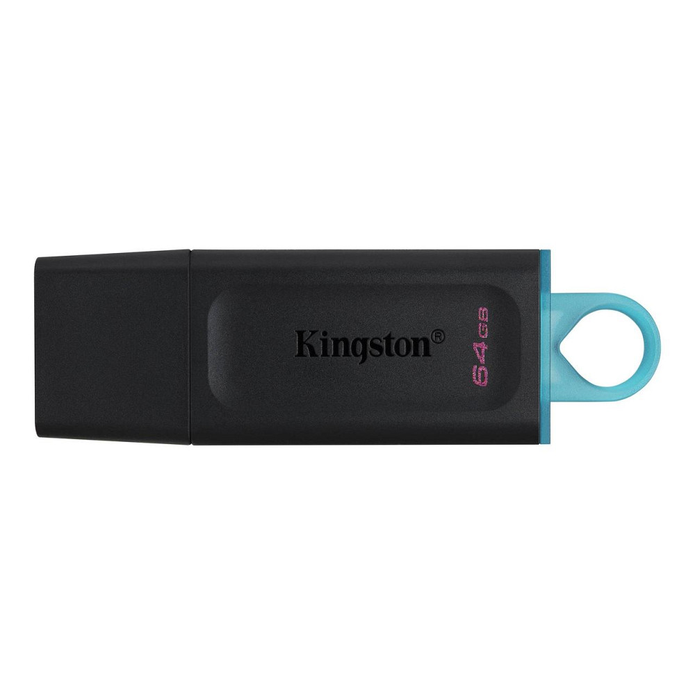 Флеш-накопичувач Kingston USB 3.2 DT Exodia 64GB Black/Teal Київ - фото 13