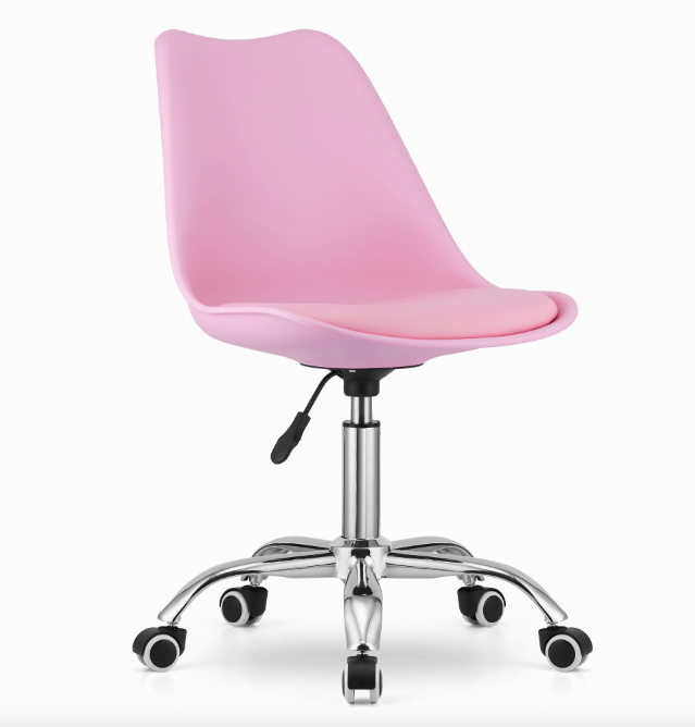 Офісне крісло Leobert Alba рожевий Київ - фото 5