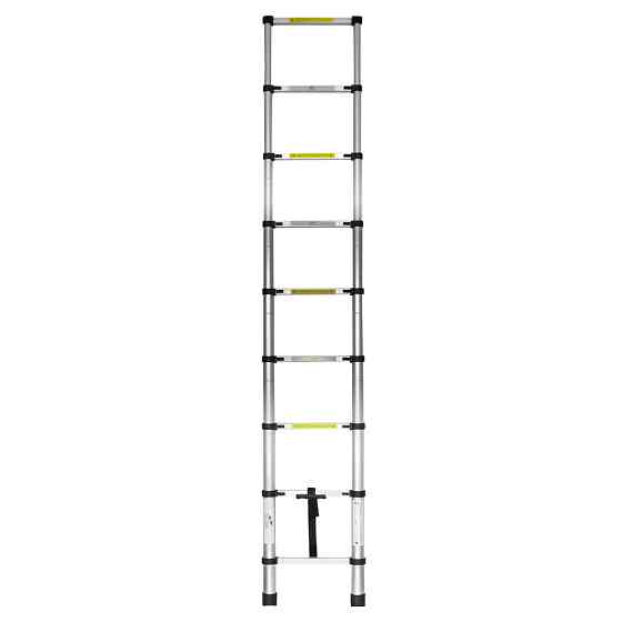 Flora Лестница телескопическая 9 ступеней 2.6м FLORA (5033594) Коломия