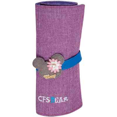 Пенал Cool For School Bear женский 1 отделение Фиолетовый (CF86651-01) Винница